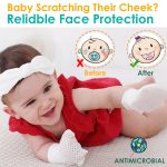 Newborn Baby Girl Mittens Anti Scratch Baby Mittens No Scratch Mittens Baby Gloves for 0-6 Months Baby Girls (6 Pairs) - Image 2
